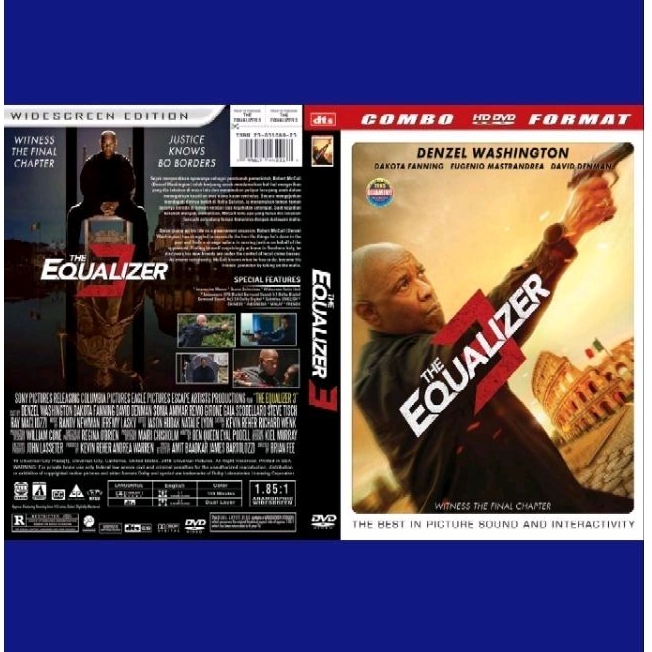 kaset film action THE EQUALIZER 3"ORIGINAL