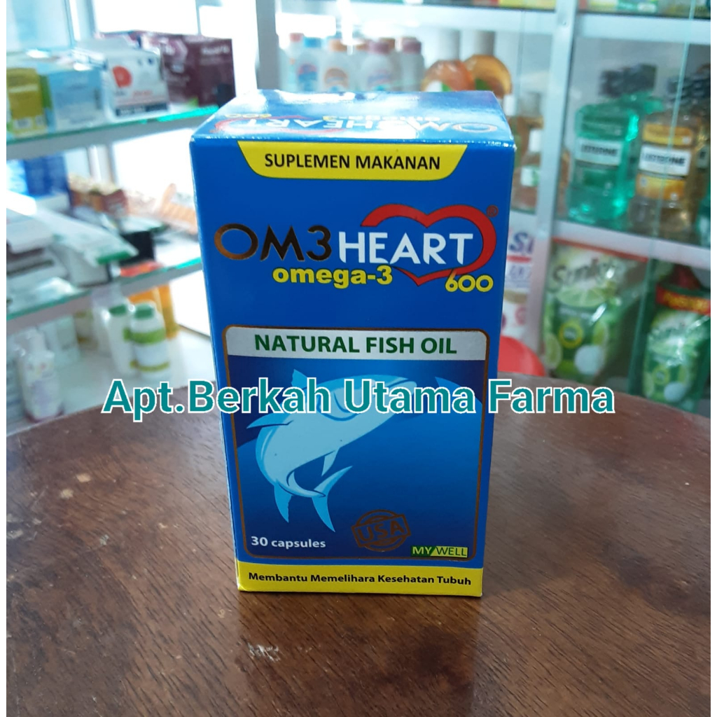 Omeheart Omega-3 Isi 30"s & Omeheart Omega-3 Isi 60"s