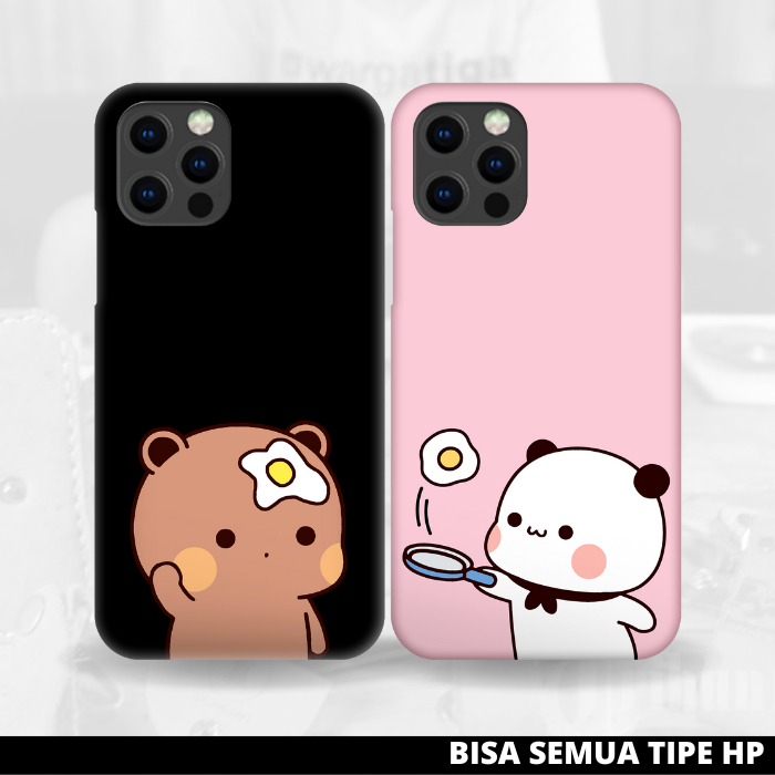 BOSCASING - Premium Casing Case Couple Aesthetic Lucu All Type Iphone Samsung Realme Oppo Vivo Xiaom