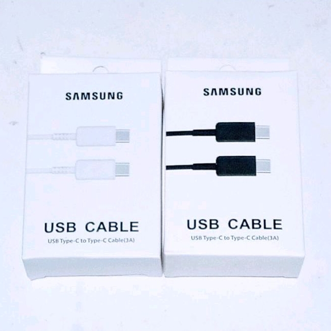 Kabel Data Charger USB Type C To C Samsung