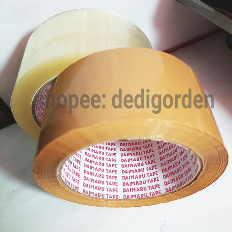 

Lakban Daimaru Lebar 48mm Panjang 90 yard