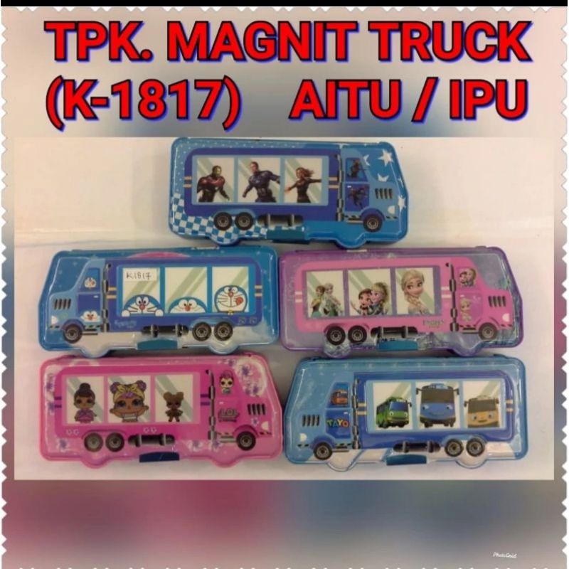 

Satu Set Tempat Pensil Anak Sekolah Bentuk Truk/Perlengkapan Sekolah/Tepak Pensil Satu Set