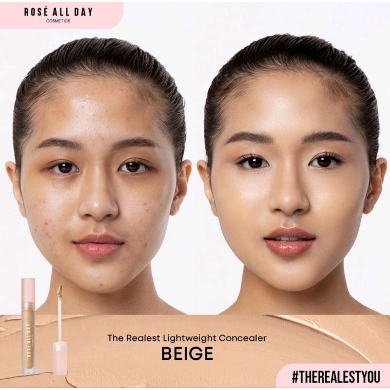 Rose All Day The Realest Lightweight Concealer Shade Beige