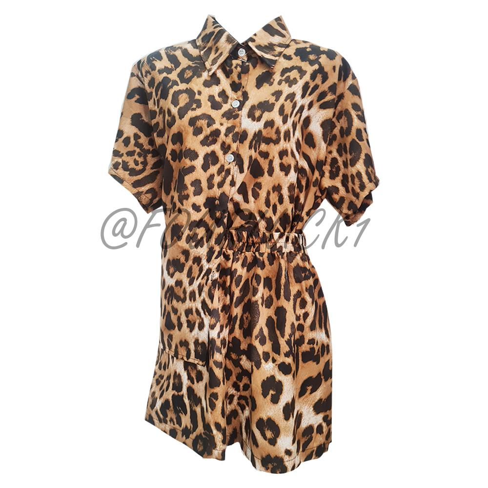 FOURLUCK Baju Tidur Setelan Macan Edition