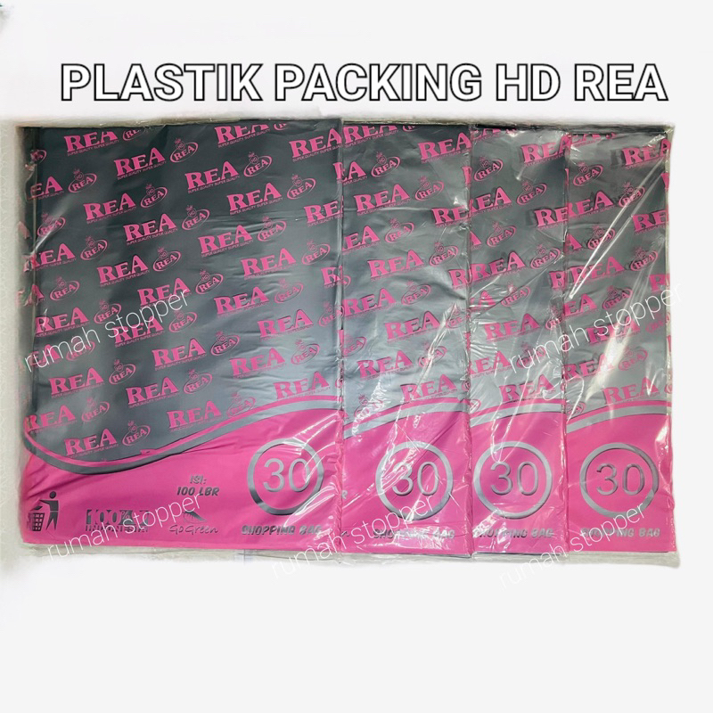 Plastik packing / Plastik Polymailer olshop / kantong plastik HD tanpa plong 30x40 (50 & 100lembar)