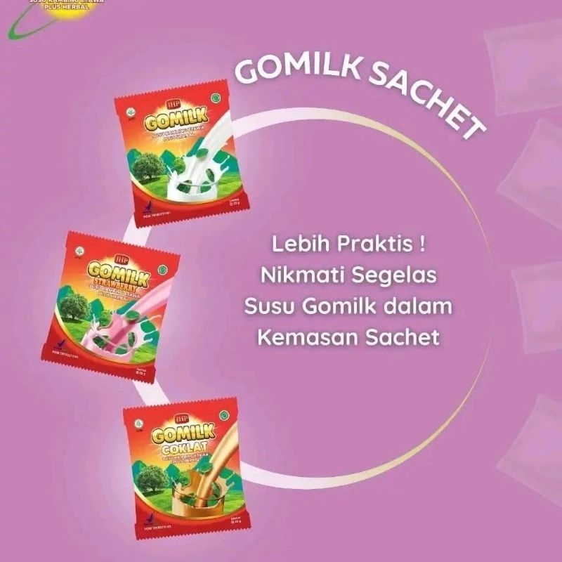 

Susu Gomilk susu kambing etawa murni saschet 25g