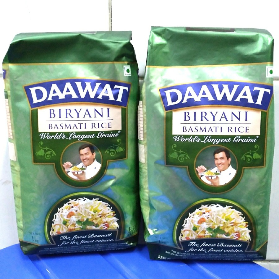 

BERAS DAAWAT BIRYANI PREMIUM BASMATI RICE 2 KG | PACKING ORIGINAL