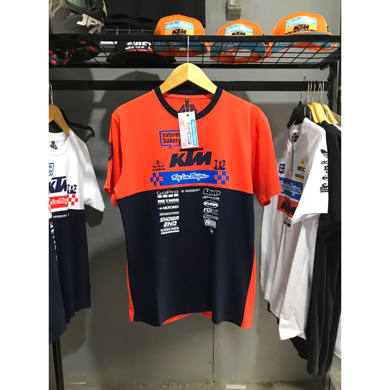 kaos kombinasi navi oren ktm premium 24s