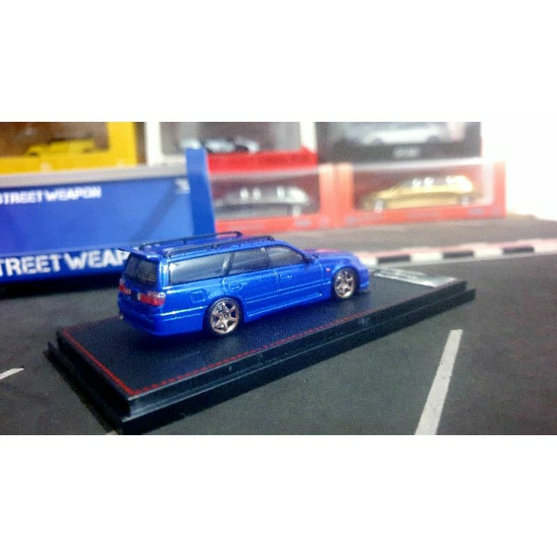 Diecast Street weapon Nissan R34 Stagea Blue 14