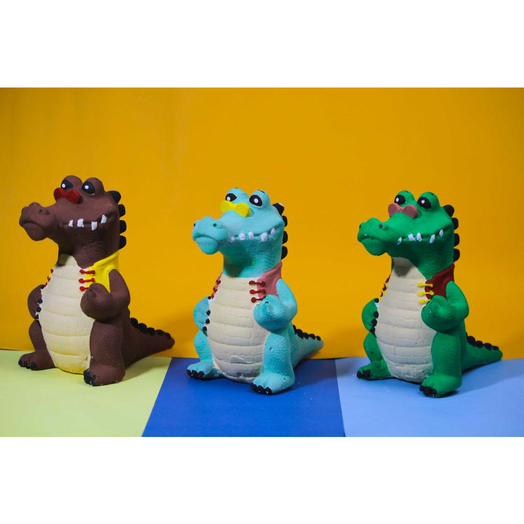 celengan buaya/celengan unik/celengan target/grosir/celengan/gypsum/souvenir