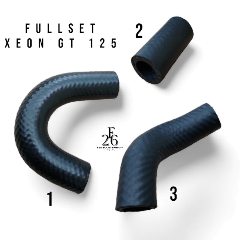 SELANG SAMBUNGAN RADIATOR XEON GT 125 SET FULLSET