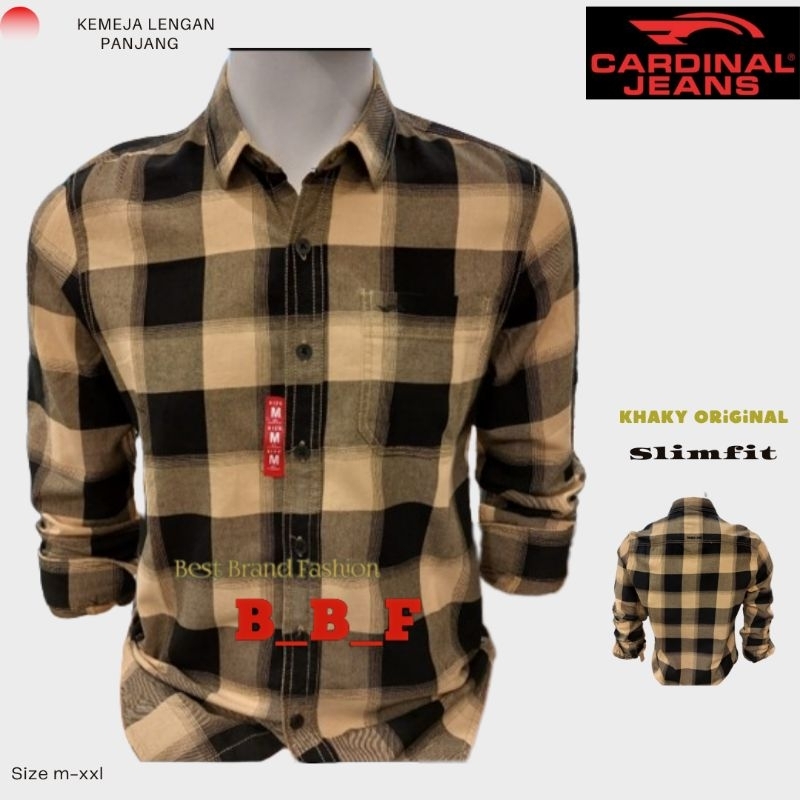 CARDINAL JEANS KEMEJA LENGAN PANJANG SLIMFIT