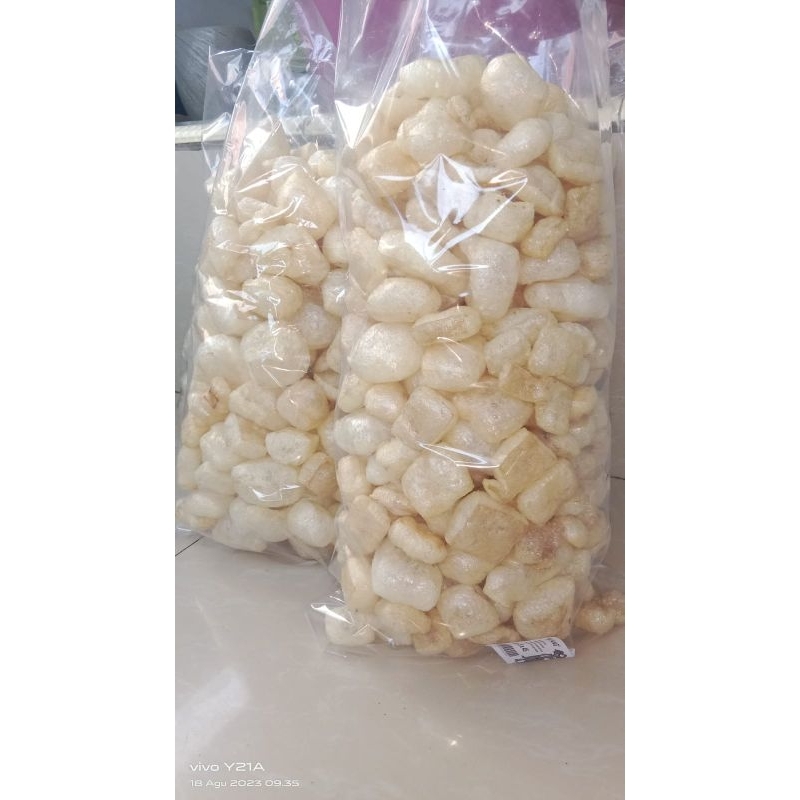 

kerupuk kulit tawar 500gr krecek