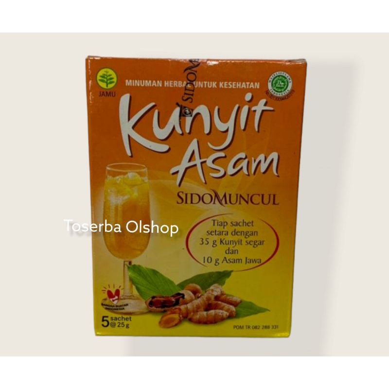 

Kunyit asam (1 box isi 5 sachet)