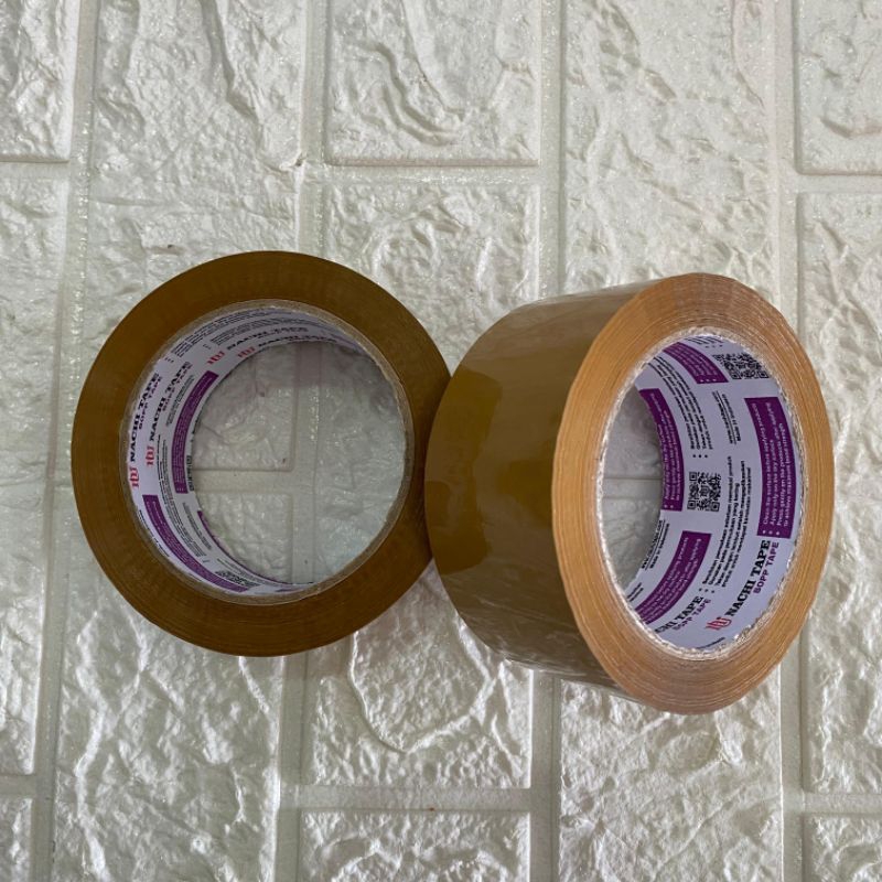 

Lakban Nachi Bening/Coklat 2Inch