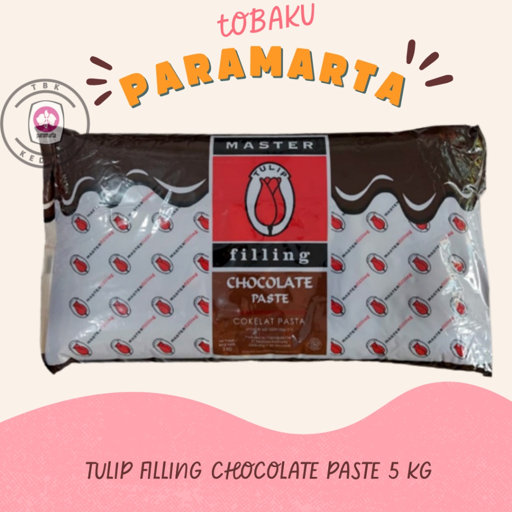 

CHOCOLATE FILLING TULIP PREMIUM COKLAT 5 KG / ISIAN ROTI FILLING COKLAT / FILLING ROTI