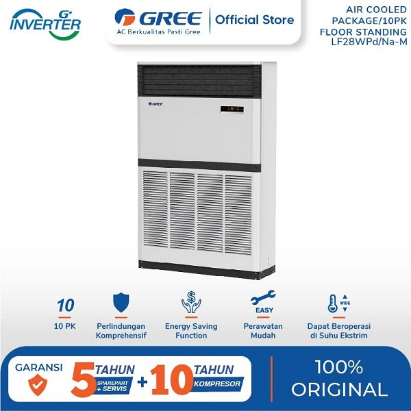 GREE LF28WPD/NA-M AC FLOOR STANDING 10 PK INVERTER