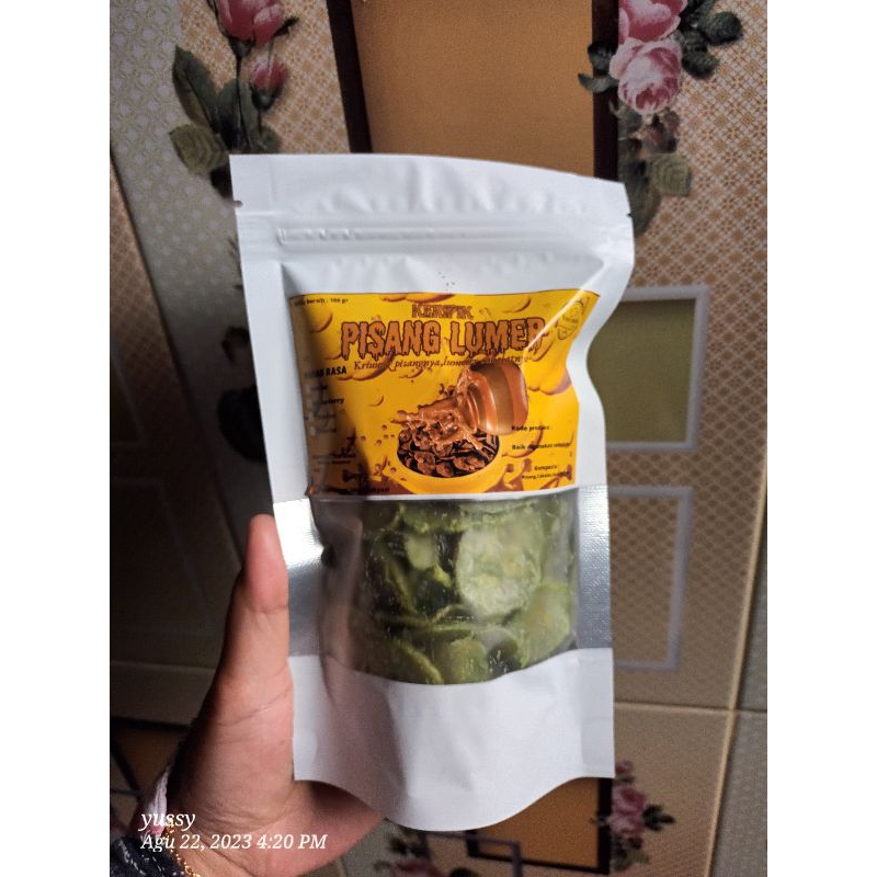 

kripik pisang coklat