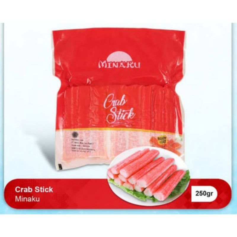 

Minaku Carb Stick 250 gr / Stik kepiting isian dimsum