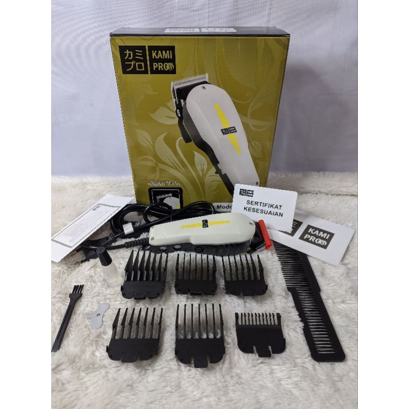 ALAT CUKUR RAMBUT PROFESIONAL KAMIPRO KP-9921 6PCS SISIR PISAU