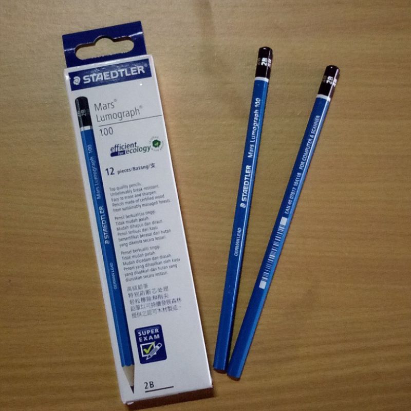 

Pensil 2B yang Asli