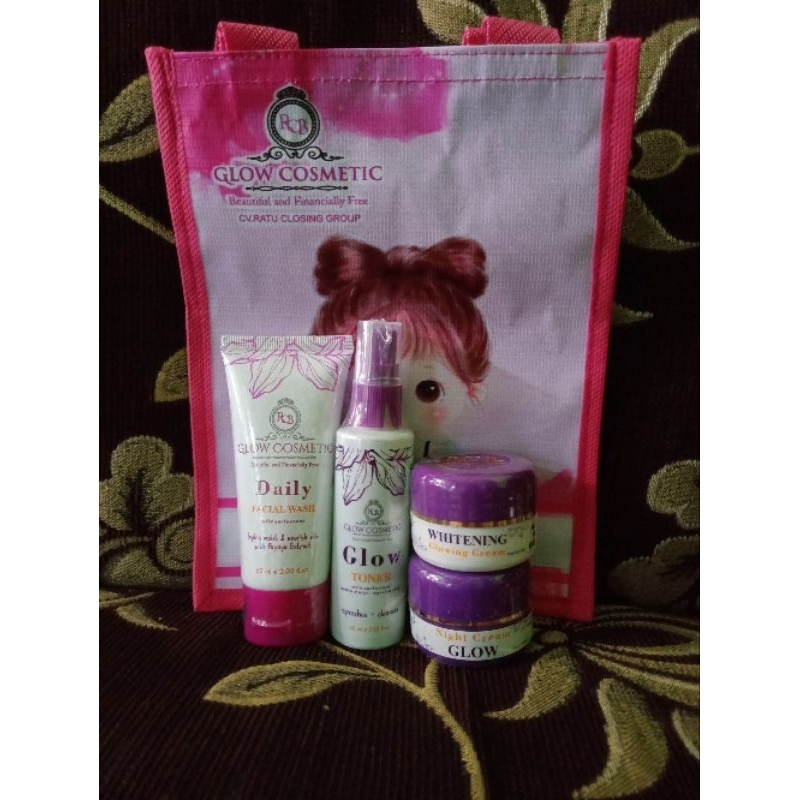 TERLARIS CREAM RCB GLOW BPOM STEP 1 ALL IN ONE (SIANG & MALAM)