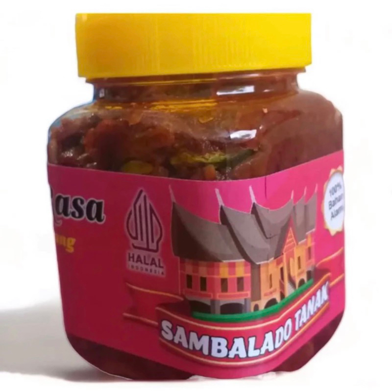 

Sambalado Teri (Original) 200, 400 & 800 gram Asli Ranah Minang