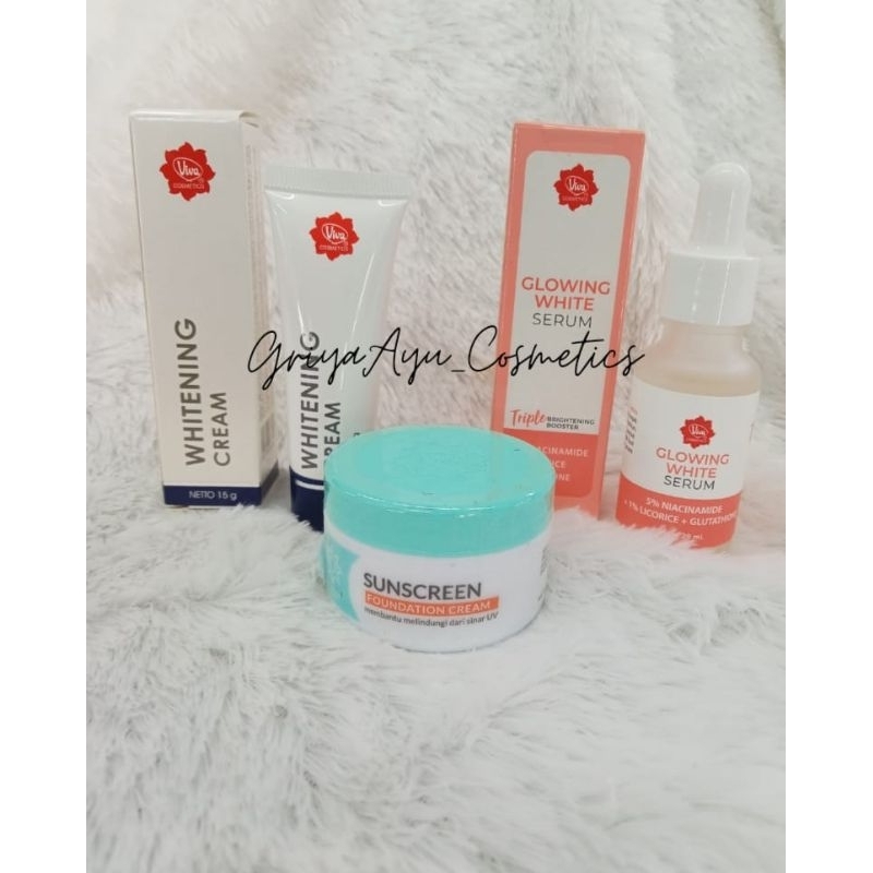 Viva Glowing Series || Glowing Series || Sunscreen Foundation || Whitening Cream