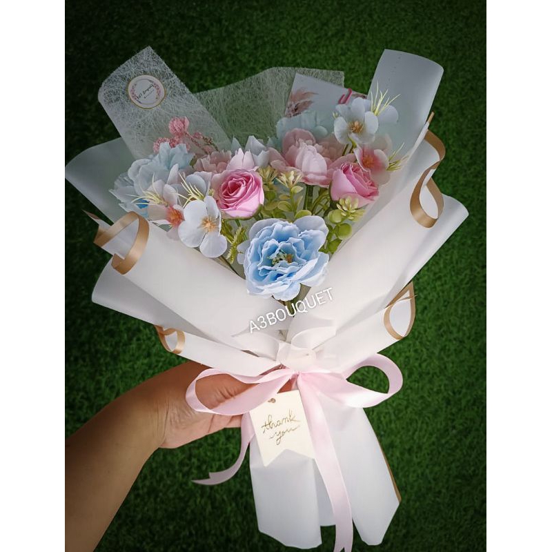 

Buket Bunga warna Shof