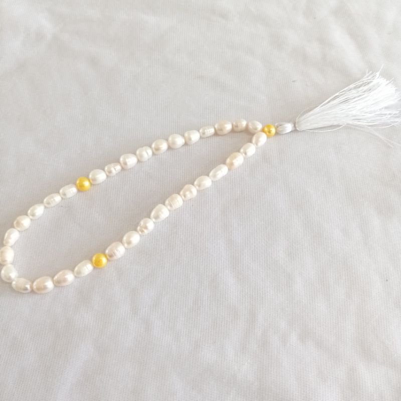TASBIH MUTIARA TAWAR ASLI