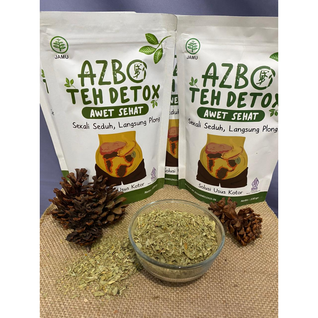 

azbo teh detox awet sehat 130 mg