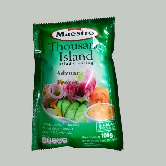 

Mayones mestro thousand island 100G / Maestro Thousand island/ salad dressing