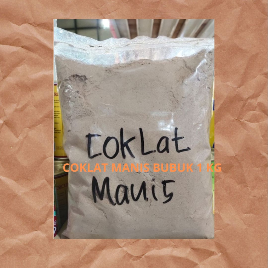 

Coklat Bubuk Rasa Manis 1kg