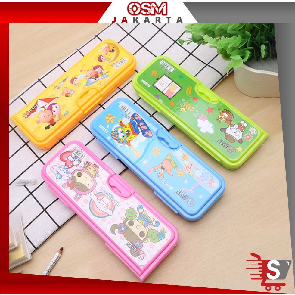 

OSM JKT S5981 Tempat Pensil Anak Motif Random / Kotak Pensil Lucu / Tempat Alat Tulis Sekolah / Kotak Pensil Karakter Random