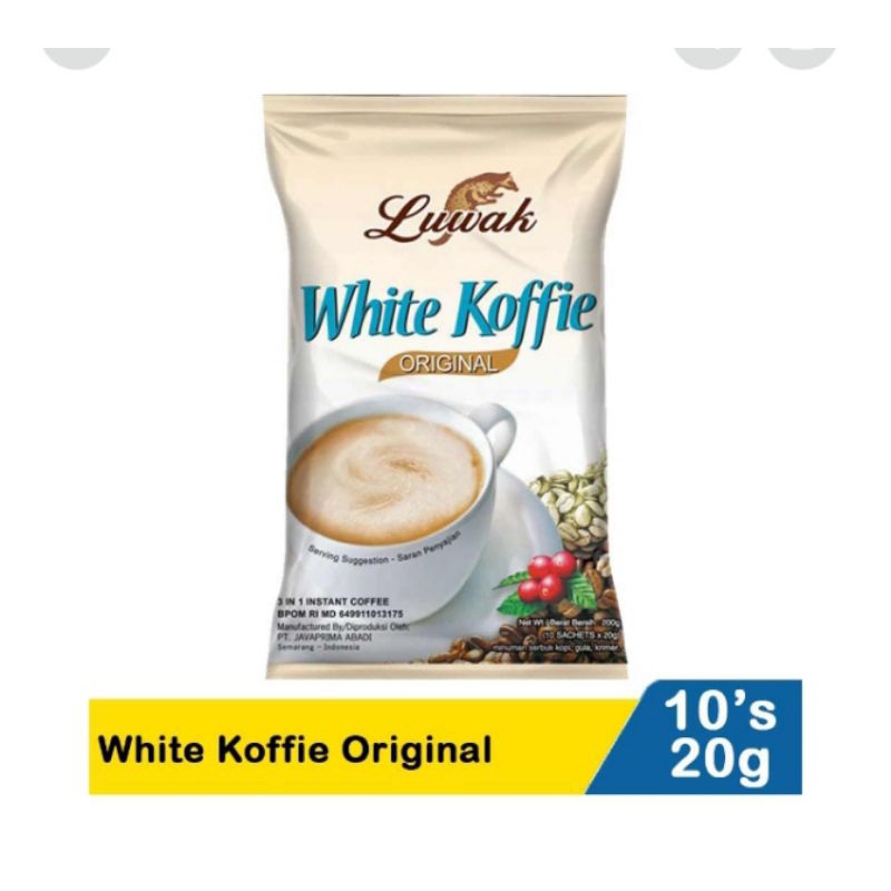 

Luwak white coffe original