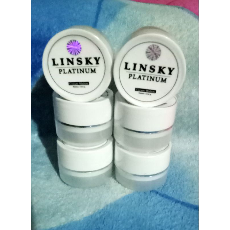 LINSKY PLATINUM CREAM KHUSUS MALAM