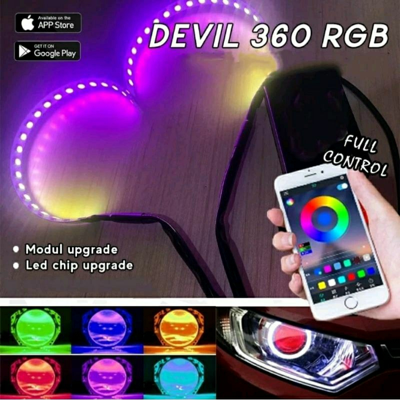 Devil Eyes 360 BILED RGB | Devil Eyes Projie Biled RGB bluetooth