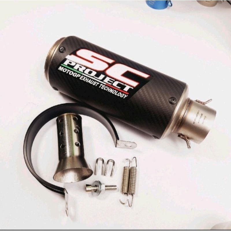 Knalpot IMPORT Taiwan Sc Project Karbon Slincer Only