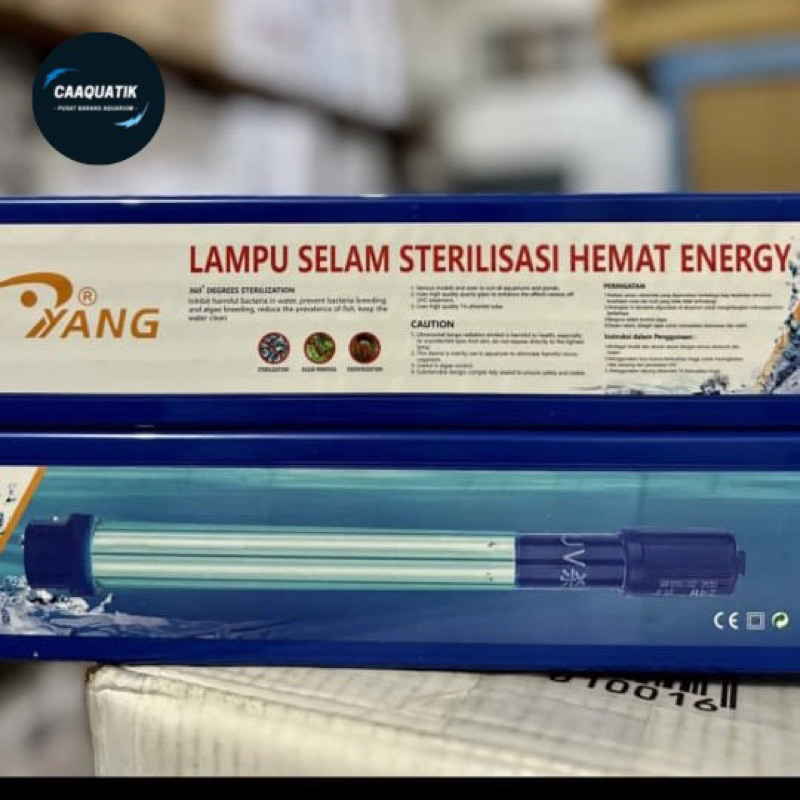 Lampu UV Kolam 100 watt YANG | Lampu celup sterilusasi hemat energi
