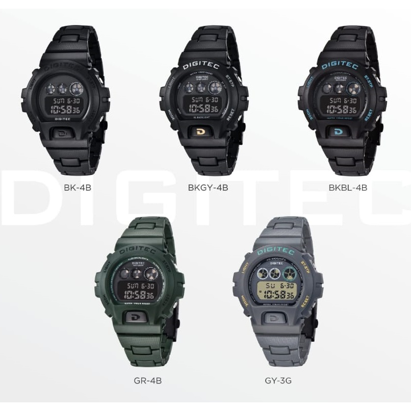 JAM TANGAN PRIA DIGITEC DG-5198R DG 5198R DG5198 ORIGINAL FREE BOX