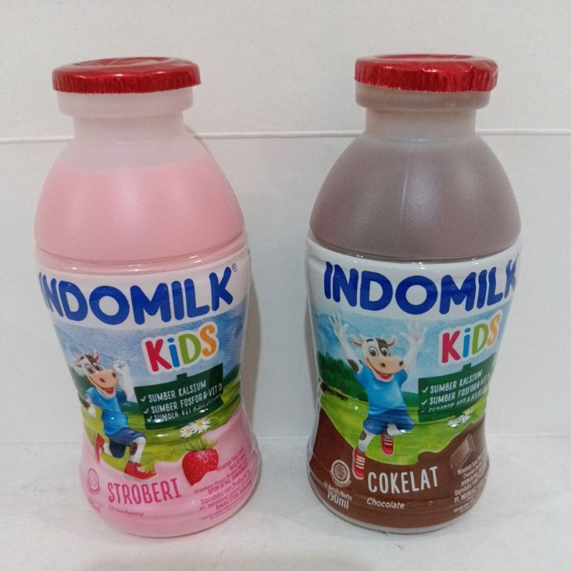 

Susu Indomilk Botol (Dus) isi 24 botol x 190ml