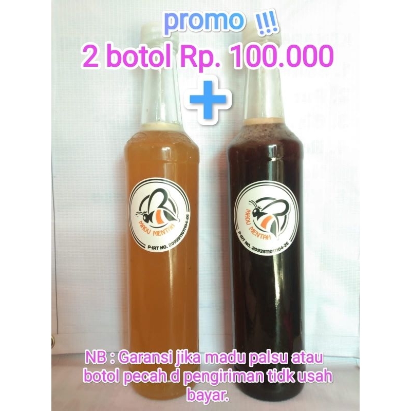Madu nektar Akasia magium + Duren  2botol