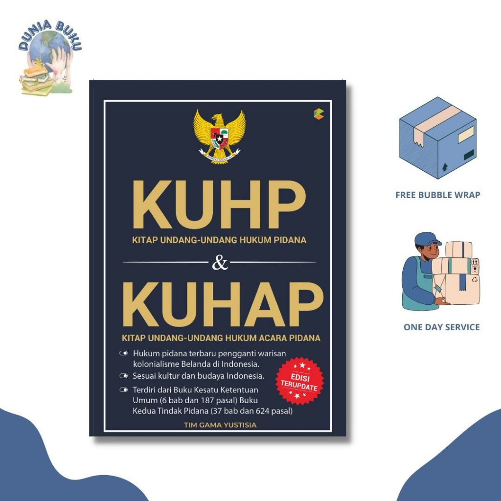 Buku Hukum Ilmu Perundang Undangan : KUHP Dan KUHAP - Hukum Pidana Dan Hukum Acara Pidana