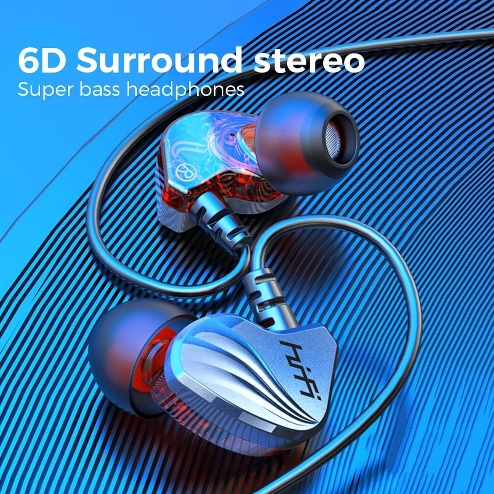 Headset Gaming S2000 With Mic Telinga Gantung 6D Bass Hifi Surround Stereo 3.5mm Earphone Sport Music Headphone