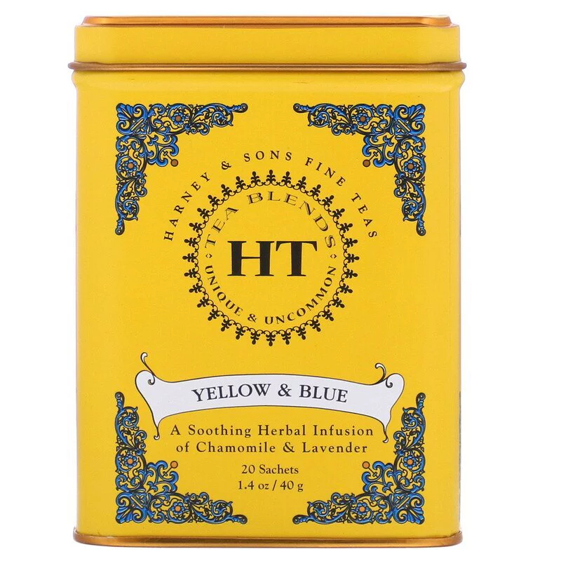 

Harney & Sons Fine Teas Yellow & Blue Chamomile & Lavender 20 x 2 Gram