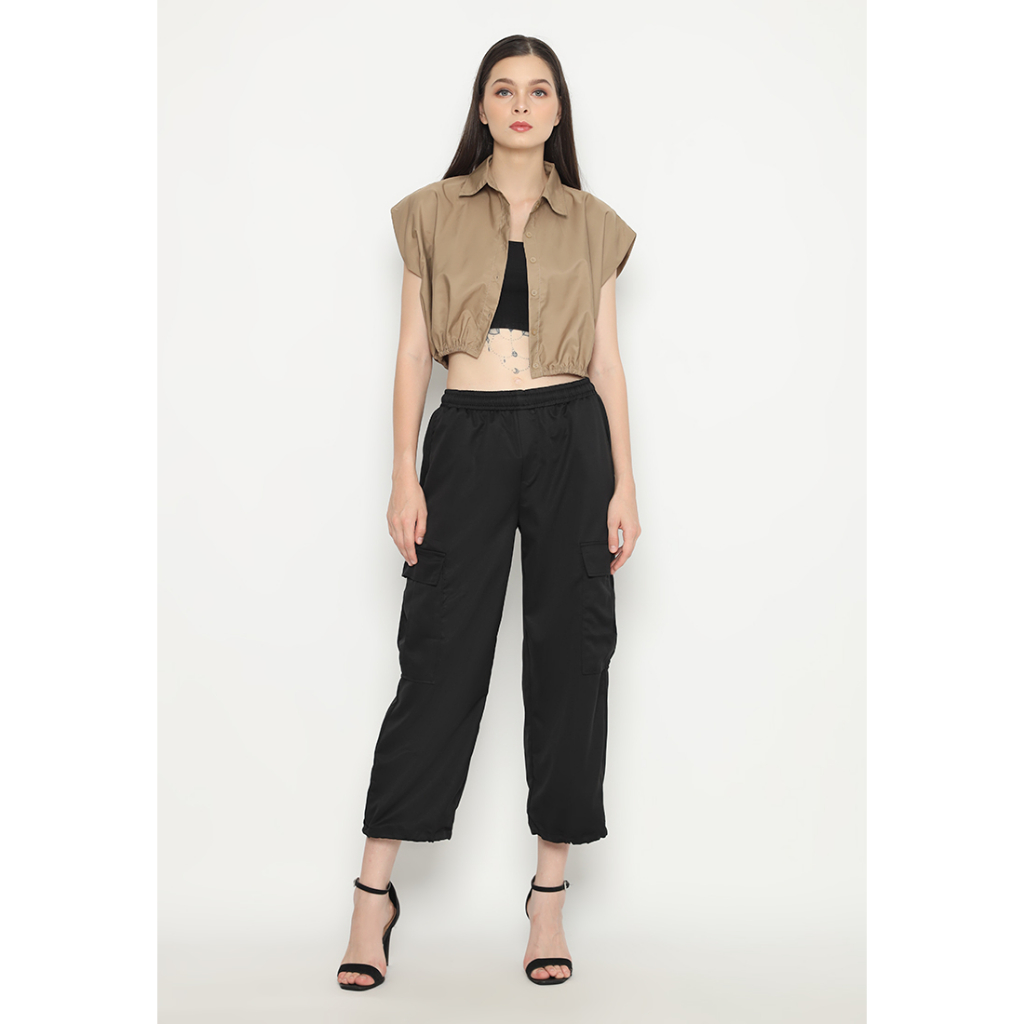 Mannequin Drawstring Cargo Pants