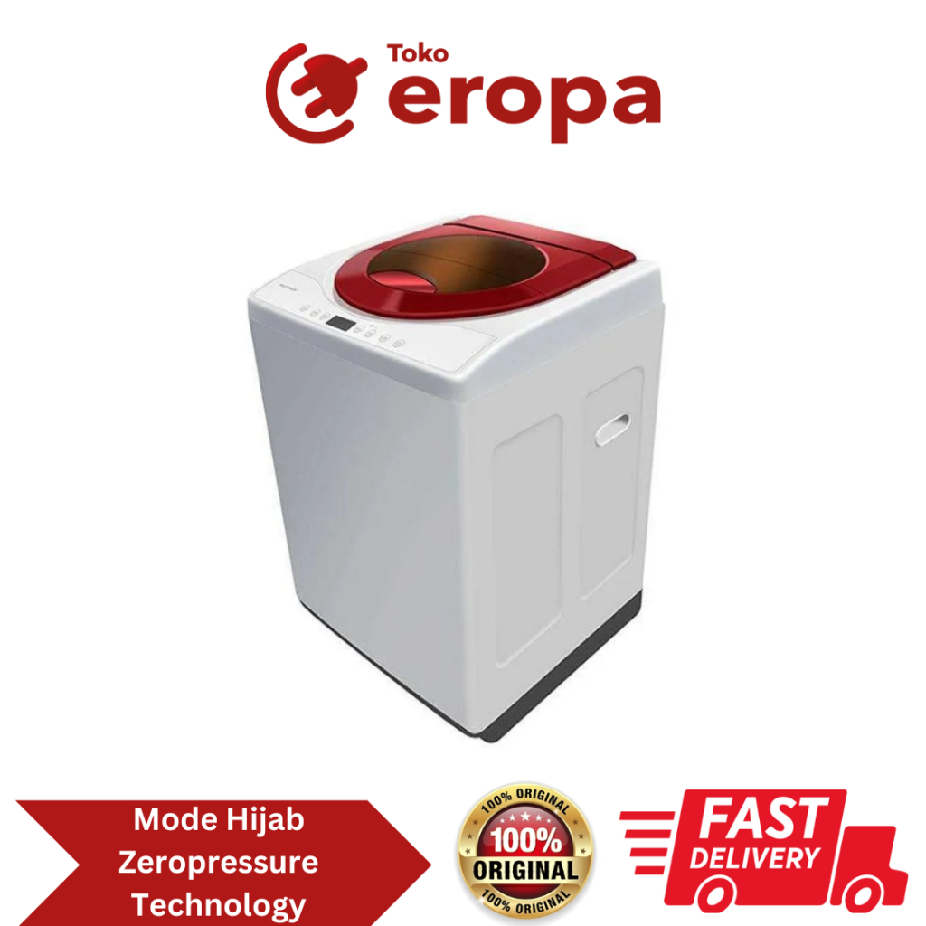 Mesin Cuci Top Loading Polytron PAW80517-WM