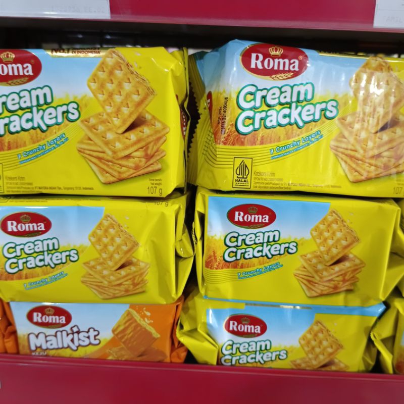 

roma malkist cream crackers 107gr