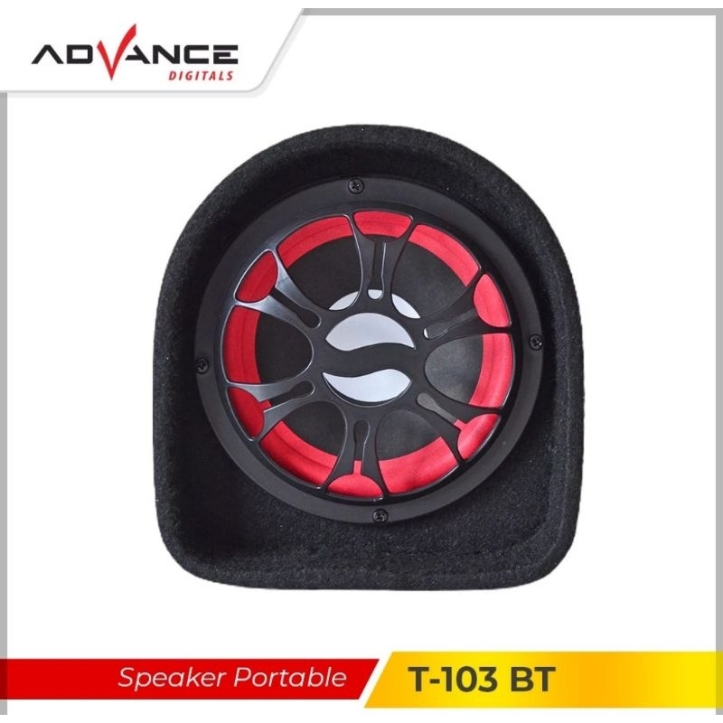 Speaker Advance T-103Bt 8" Subwoofer T103Bt Tbk