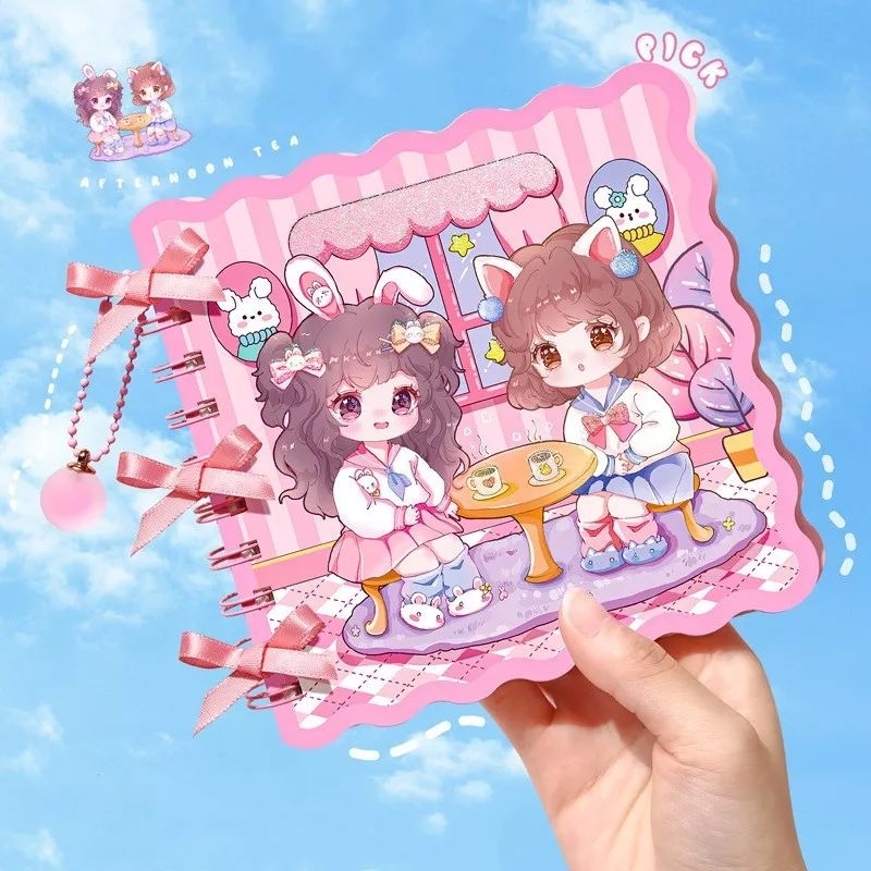 

Buku Jurnal Nini and Friends Notebook Diary Korea